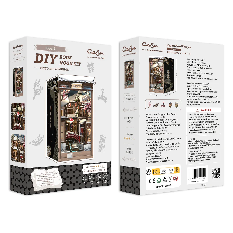 Kyoto Snow Whisper | DIY Book Nook Miniature Kit