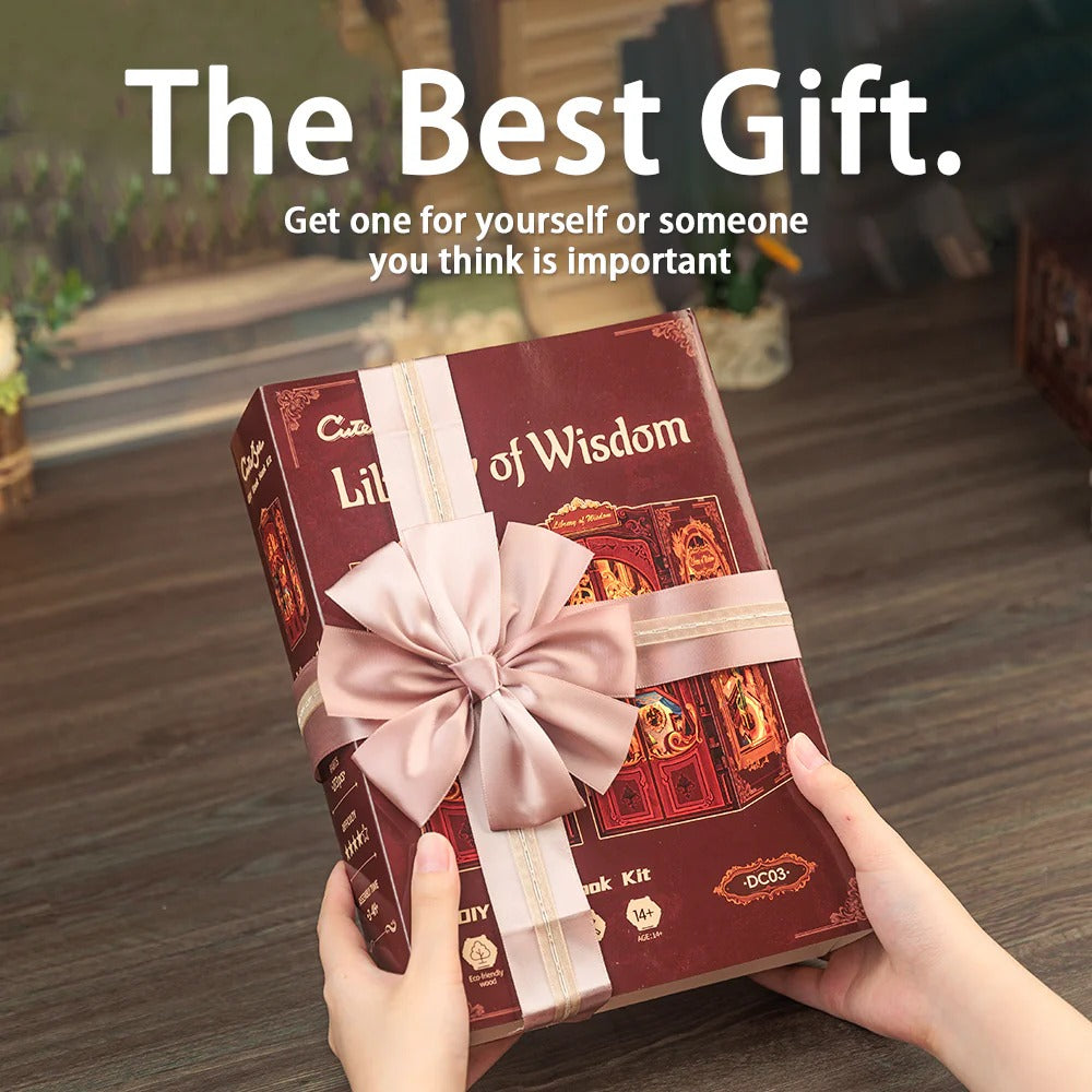 Library of Wisdom | DIY Book Nook Miniature Kit