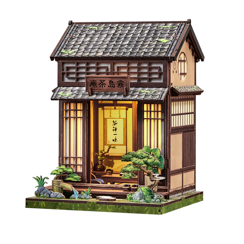 Kirishima Tea House | DIY Book Nook Miniature Kit