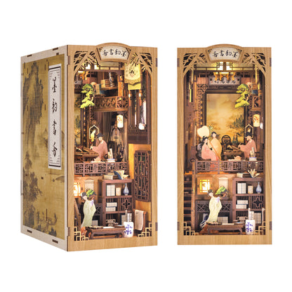 Eastern Poetry Library | DIY Book Nook Miniature Kit