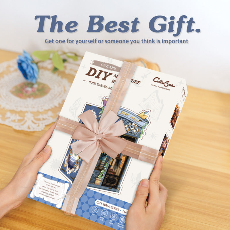 Soul Travel Agency | DIY Book Nook Miniature Kit