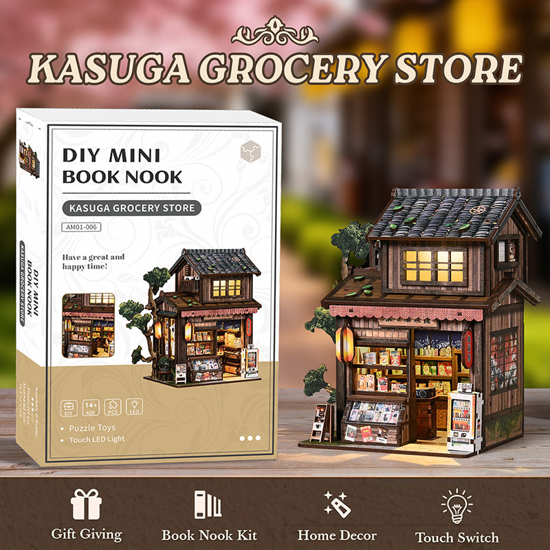 Kasuga Grocery Store | Japanese DIY Miniature House Kit