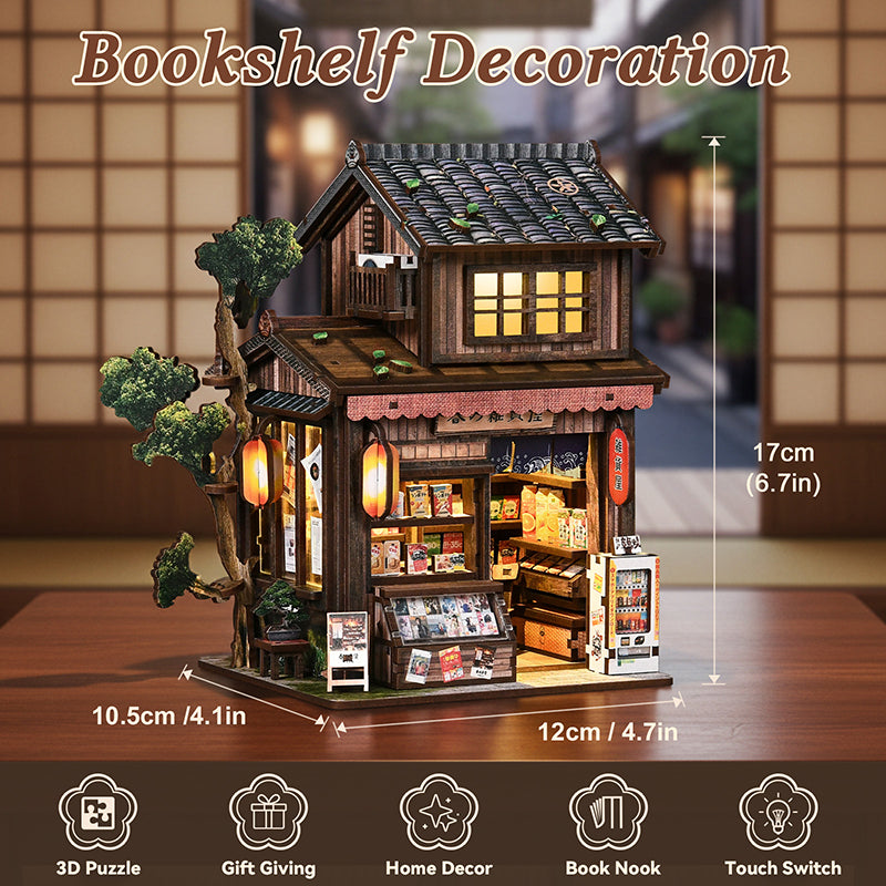 Kasuga Grocery Store | Japanese DIY Miniature House Kit