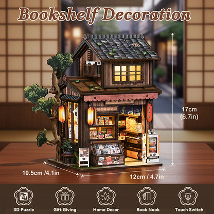 Kasuga Grocery Store | Japanese DIY Miniature House Kit