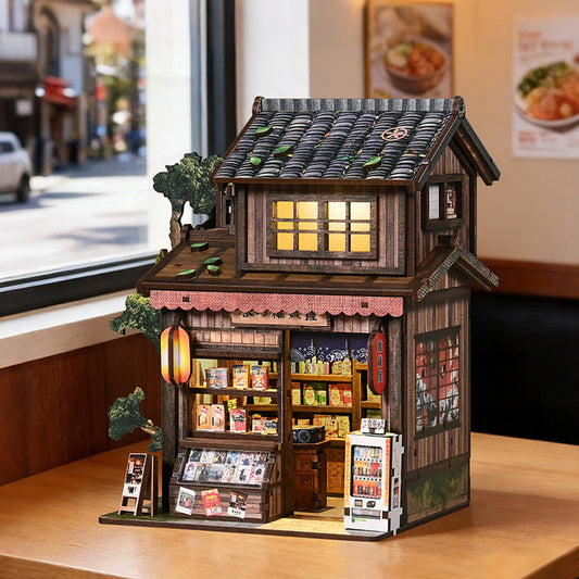 Kasuga Grocery Store | Japanese DIY Miniature House Kit
