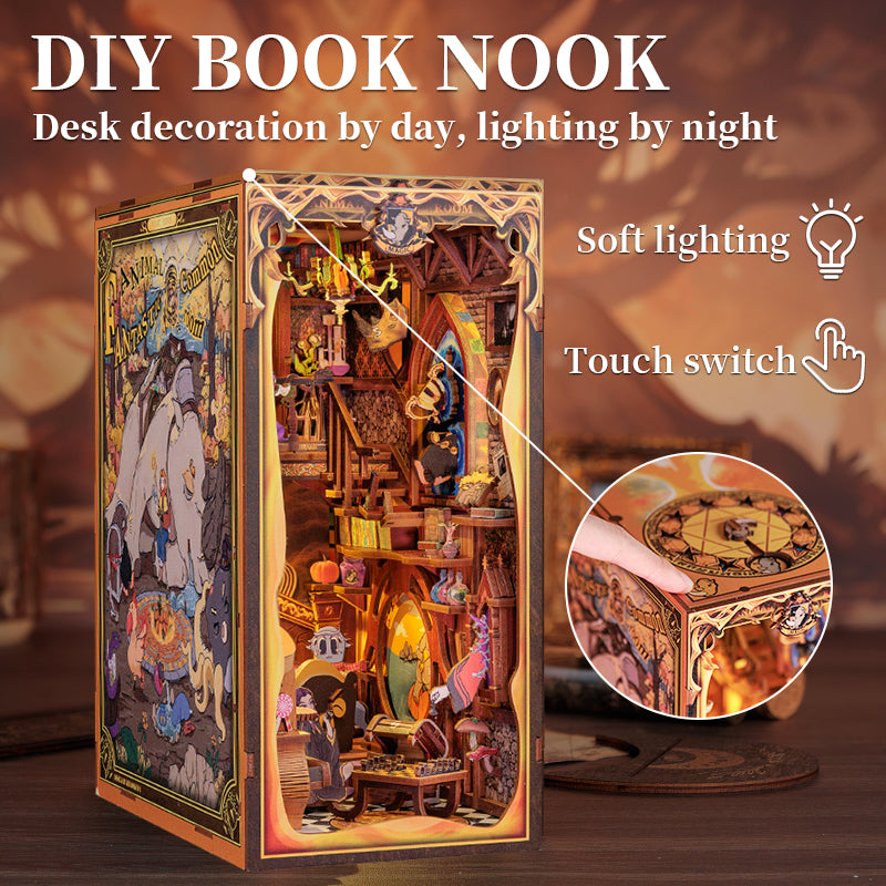 Fantastic Animal Common Room | DIY Book Nook Miniature Kit