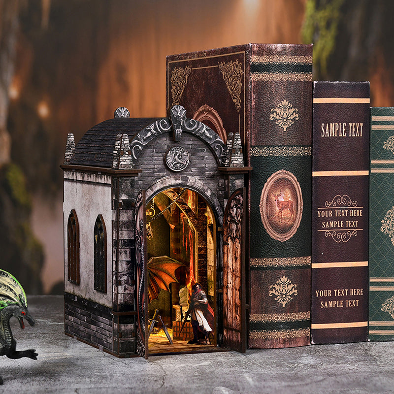 Dragon's Secret Labyrinth | DIY Book Nook Miniature Kit