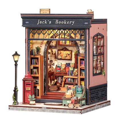 Jack's Bookery | DIY Book Nook Miniature Kit