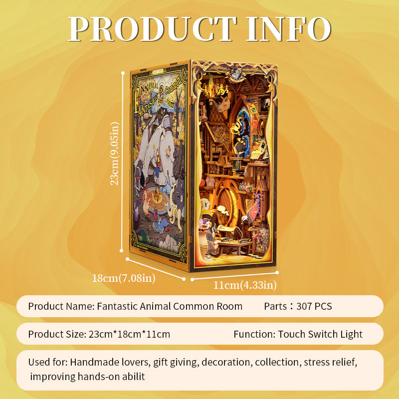 Fantastic Animal Common Room | DIY Book Nook Miniature Kit