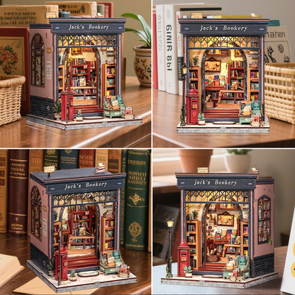 Jack's Bookery | DIY Book Nook Miniature Kit