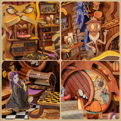 Fantastic Animal Common Room | DIY Book Nook Miniature Kit