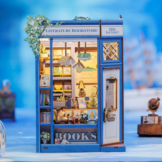 Literature Bookstore | DIY Book Nook Miniature Kit