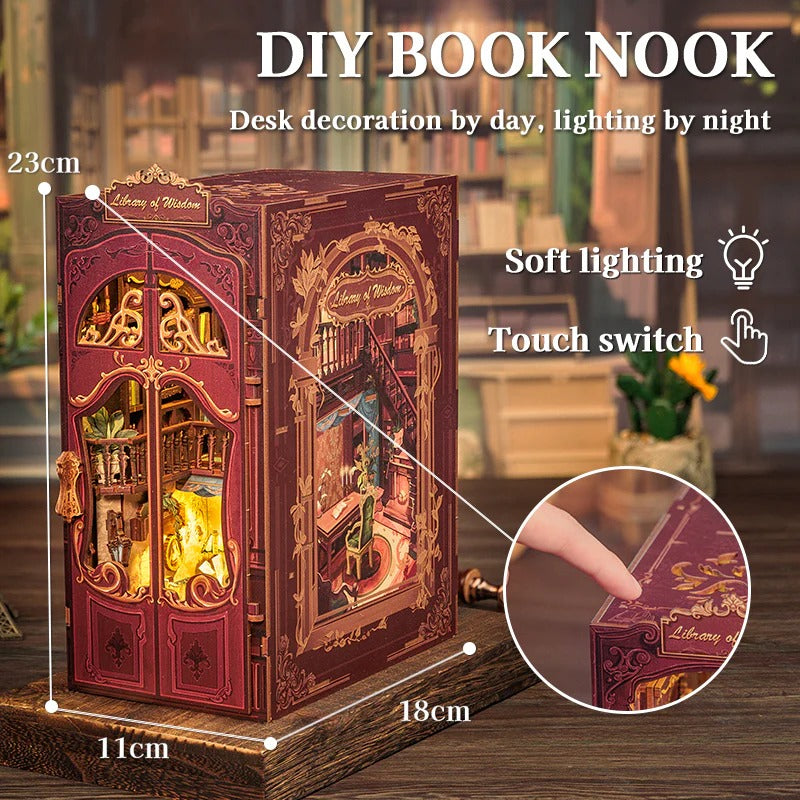 Library of Wisdom | DIY Book Nook Miniature Kit