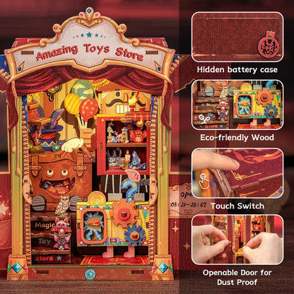 Amazing Toys Store | DIY 3D Book Nook Miniature Kit