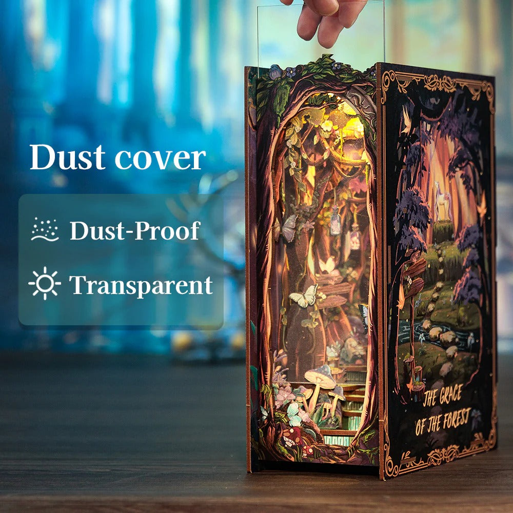 The Grace Of The Forest | DIY Book Nook Miniature Kit
