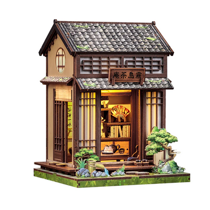 Kirishima Tea House | DIY Book Nook Miniature Kit