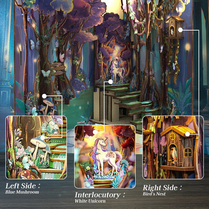 The Grace Of The Forest | DIY Book Nook Miniature Kit