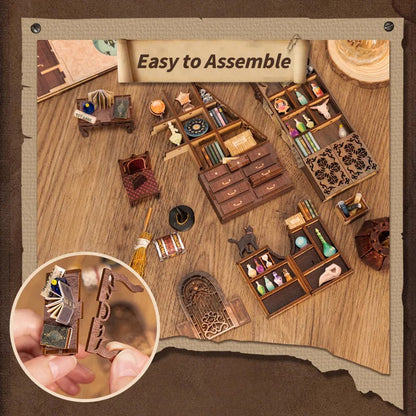 Magic Pharmacist | DIY 3D Book Nook Miniature Kit
