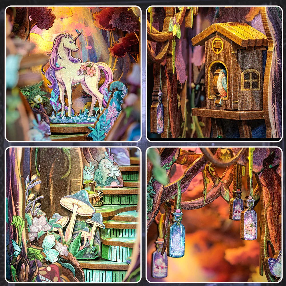 The Grace Of The Forest | DIY Book Nook Miniature Kit