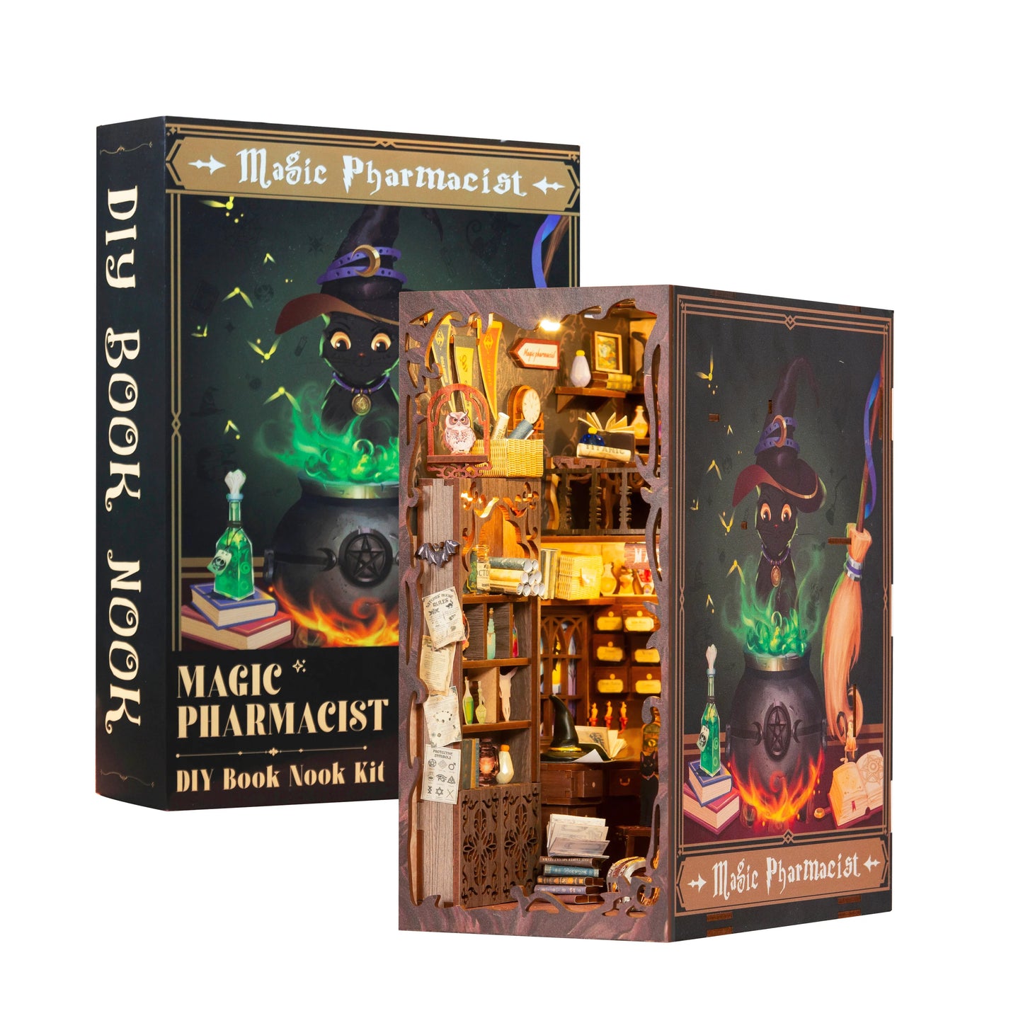 Magic Pharmacist | DIY 3D Book Nook Miniature Kit