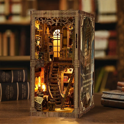 The Antiquarian Bookroom: A Bibliophile's Sanctuary | DIY Book Nook Kit