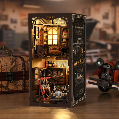 Classic Mechanic's Garage | DIY Book Nook Miniature Kit