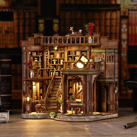 Dreamy Book Hall | DIY Book Nook Miniature Kit