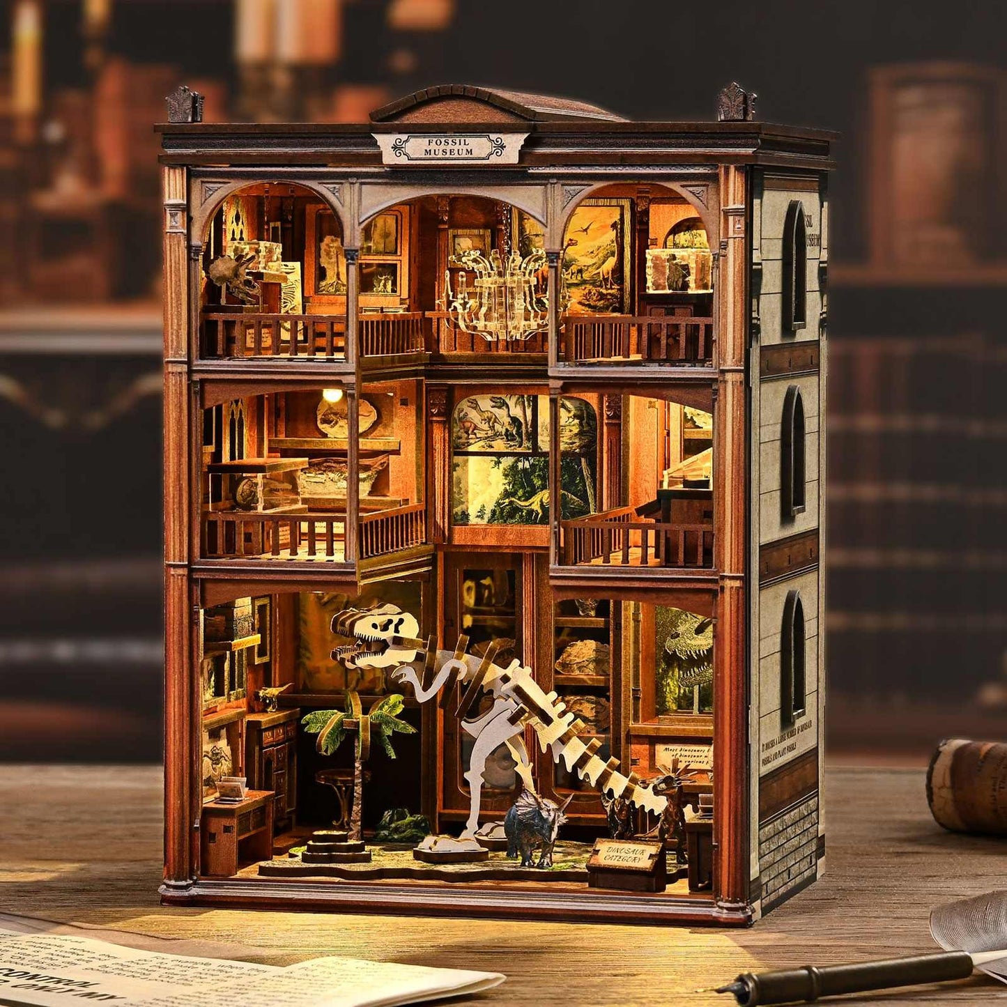Fossil Museum | DIY Book Nook Miniature Kit