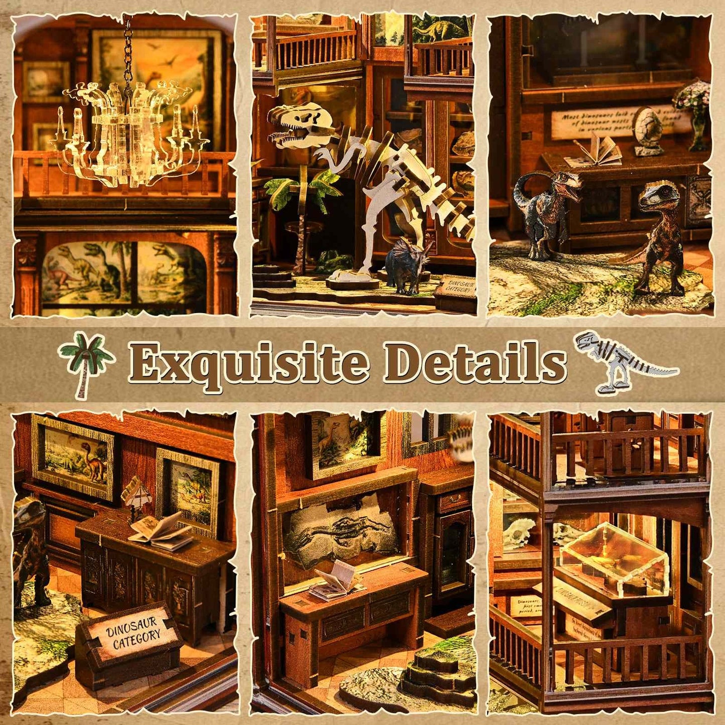 Fossil Museum | DIY Book Nook Miniature Kit