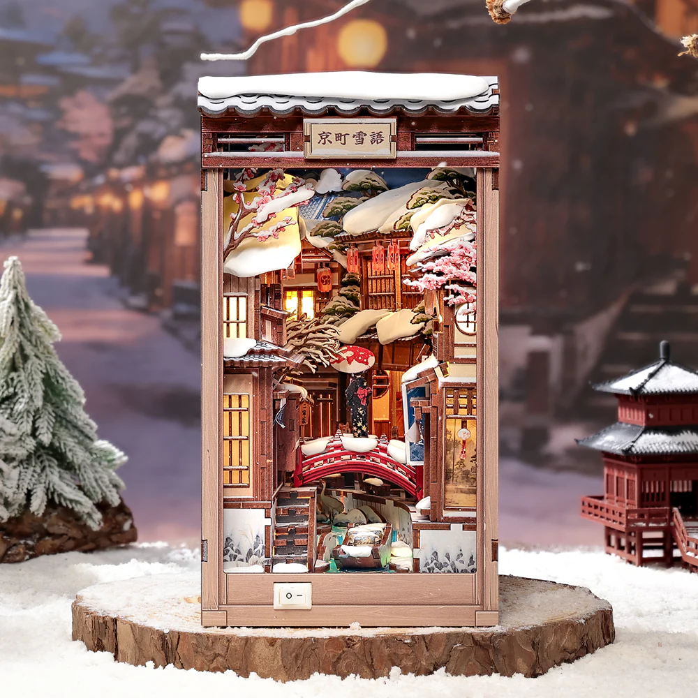 Kyoto Snow Whisper | DIY Book Nook Miniature Kit