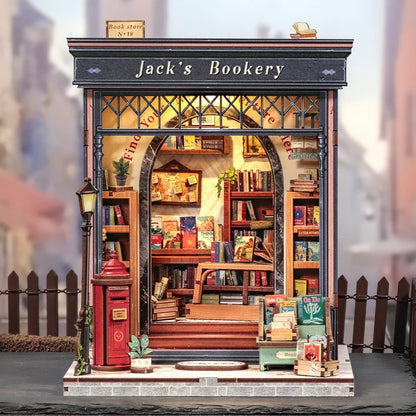 Jack's Bookery | DIY Book Nook Miniature Kit