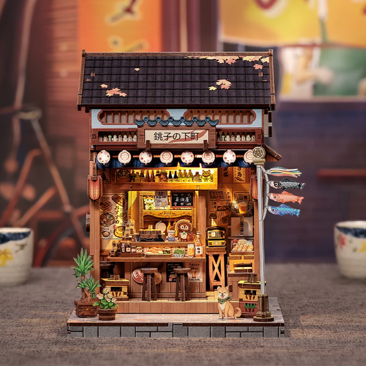 Tokyo Midnight Izakaya | DIY 3D Book Nook Miniature Kit