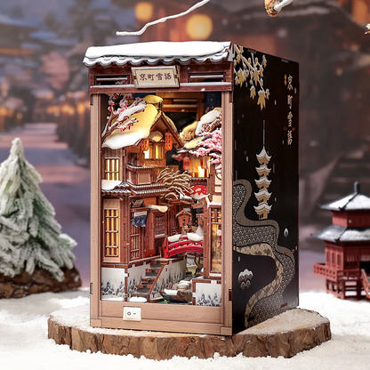 Kyoto Snow Whisper | DIY Book Nook Miniature Kit