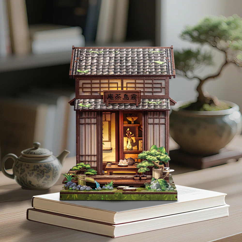 Kirishima Tea House | DIY Book Nook Miniature Kit