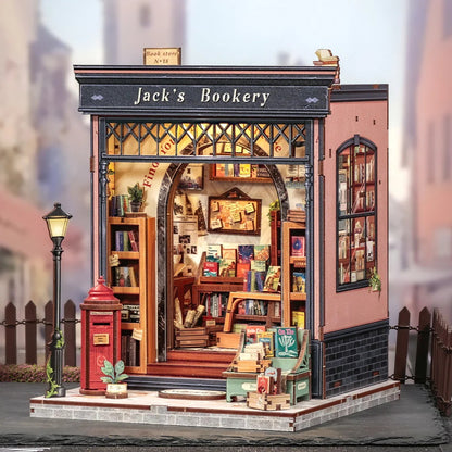 Jack's Bookery | DIY Book Nook Miniature Kit