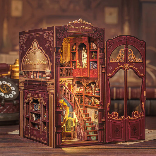 Library of Wisdom | DIY Book Nook Miniature Kit