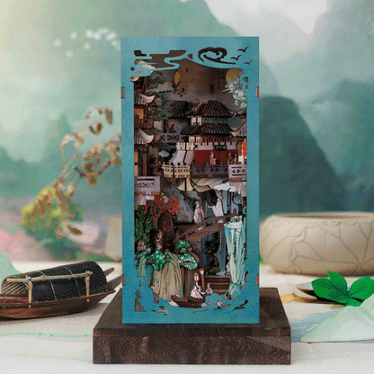 A Legendary Poet’s Zen Retreat | DIY Book Nook Miniature Kit: The Life of Poet Su Dongpo