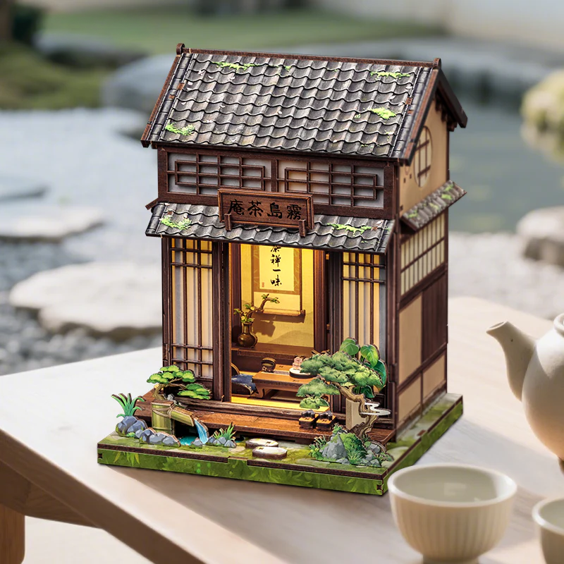 Kirishima Tea House | DIY Book Nook Miniature Kit