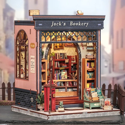 Jack's Bookery | DIY Book Nook Miniature Kit
