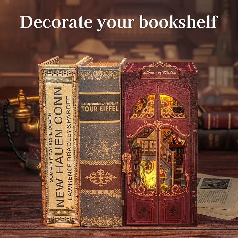 Library of Wisdom | DIY Book Nook Miniature Kit