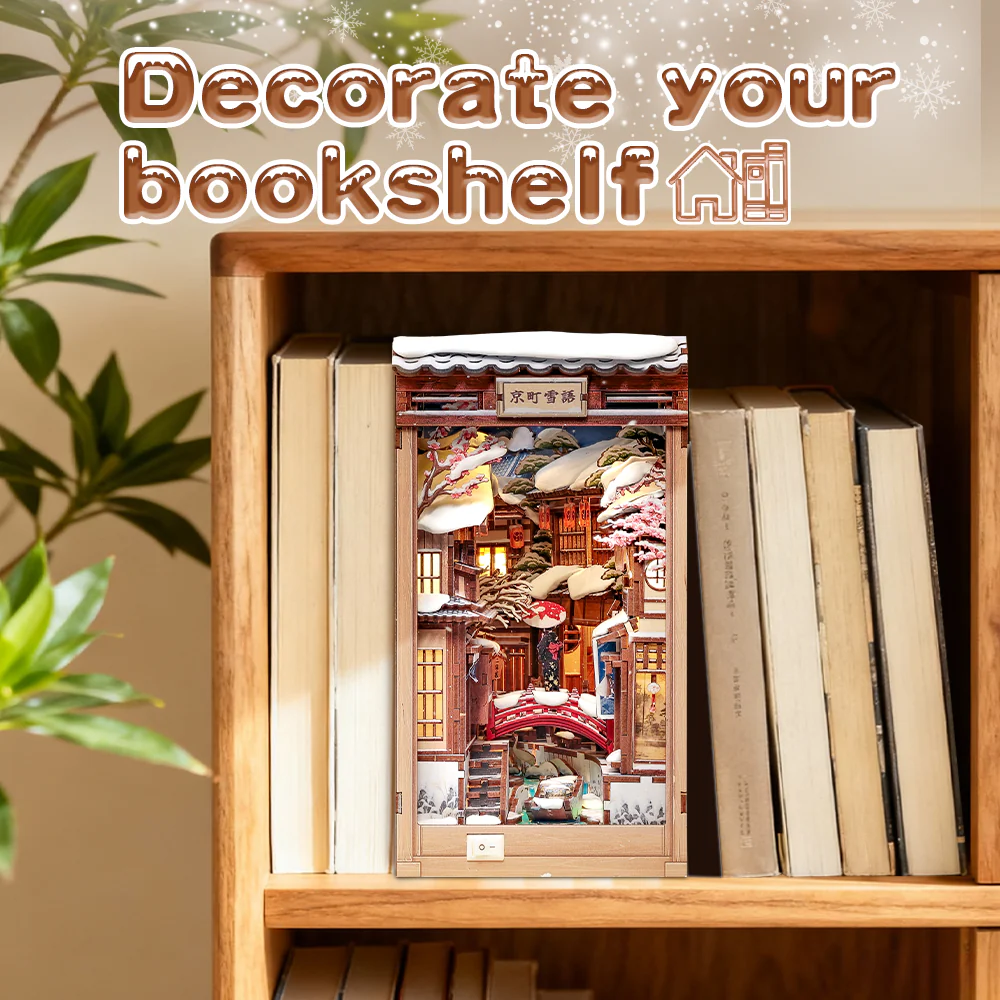 Kyoto Snow Whisper | DIY Book Nook Miniature Kit