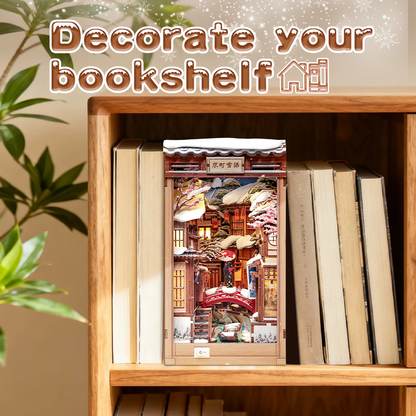 Kyoto Snow Whisper | DIY Book Nook Miniature Kit