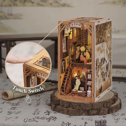 Eastern Poetry Library | DIY Book Nook Miniature Kit