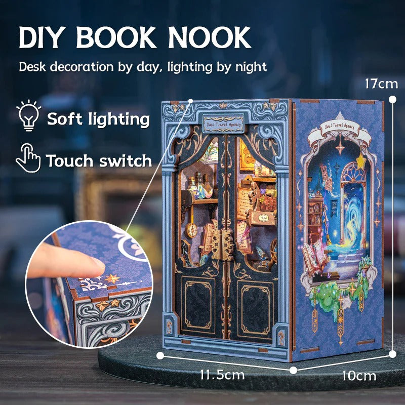 Soul Travel Agency | DIY Book Nook Miniature Kit