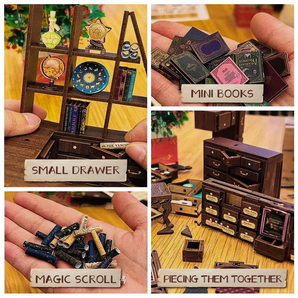Magic Pharmacist | DIY 3D Book Nook Miniature Kit