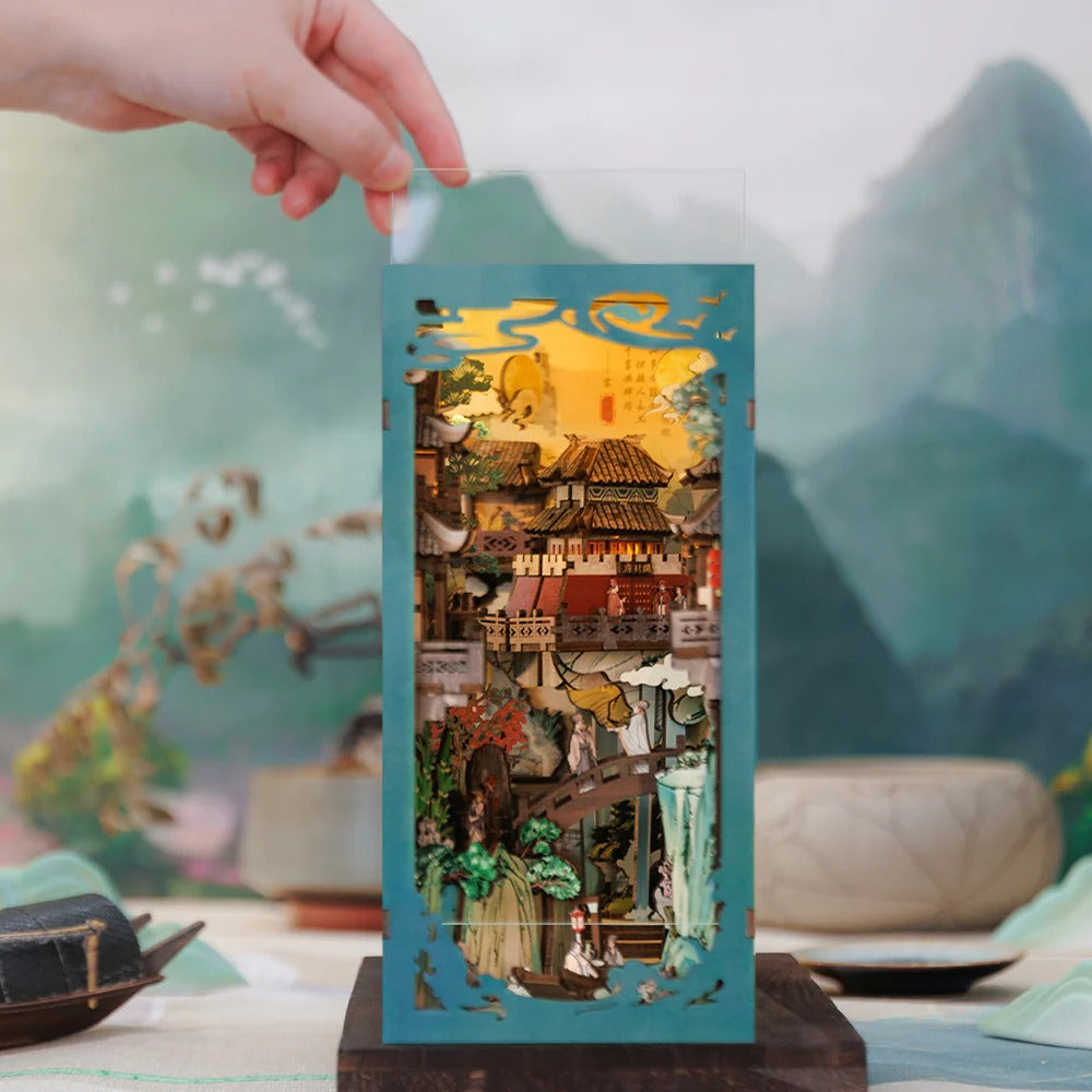 A Legendary Poet’s Zen Retreat | DIY Book Nook Miniature Kit: The Life of Poet Su Dongpo