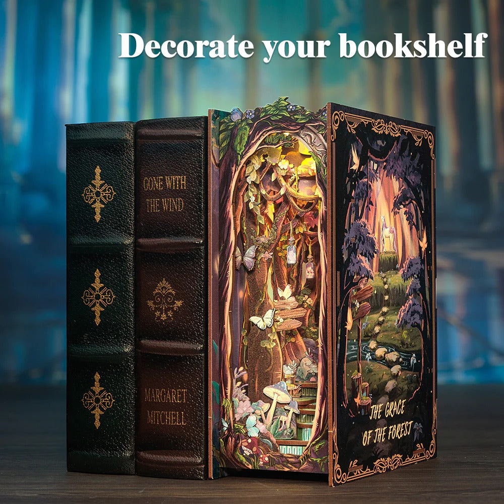 The Grace Of The Forest | DIY Book Nook Miniature Kit
