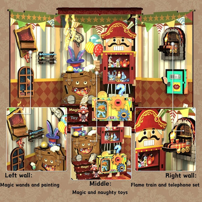 Amazing Toys Store | DIY 3D Book Nook Miniature Kit