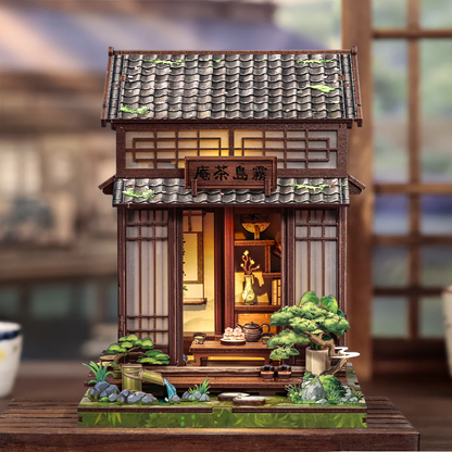 Kirishima Tea House | DIY Book Nook Miniature Kit