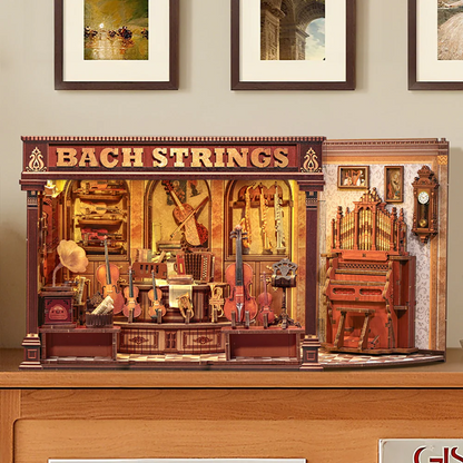 Bach Strings | DIY Book Nook Miniature Kit